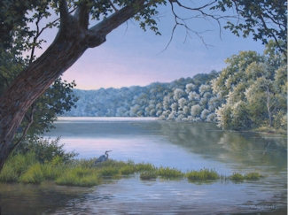 "Potomac Summer Twilight" by Mary F. Kokoski