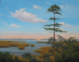 "Southern Marsh, Evening" by Mary F. Kokoski